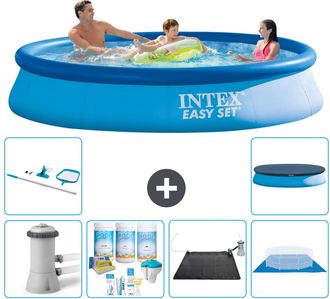 Intex Piscina Easy Set Redonda - 366x76 Cm - 8-piezas S21155