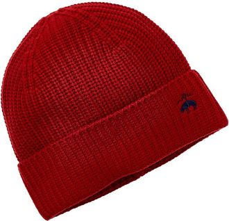 Brooks Brothers Shaker Rib Wool & Cashmere-Blend Beanie