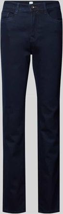 Brax Brax Slim Fit Jeans im Used-Look Modell MARY THERMO in Dunkelblau, Größe 36K