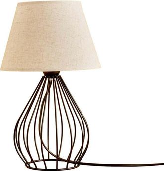 Wonderlamp L&aacute;mpara De Mesa Adelia Crema