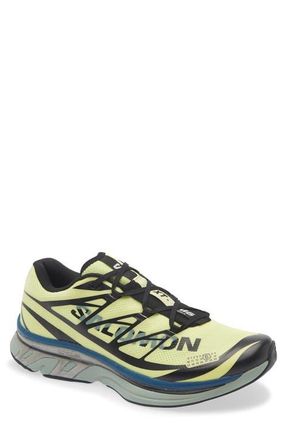 Maison Margiela x Salomon XT Sneaker in Sunny Lime/Black/Green at Nordstrom, Size 9.5