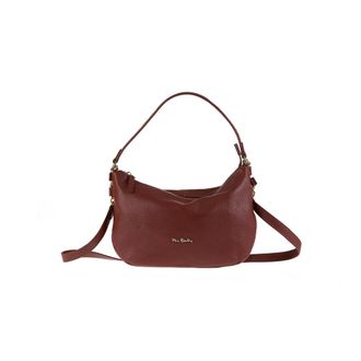 Pierre Cardin Schoudertas - Dames - Tassen - Rood - Maat: ONE Size Katoen