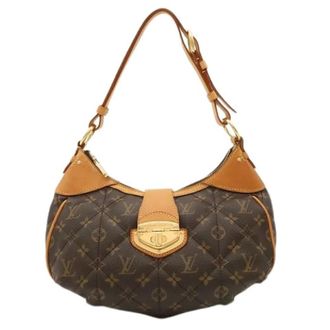 Louis Vuitton Pre-owned Vintage Canvas Shoulder Bag - Dames - Pre-owned - Bruin - Maat: ONE Size Leer