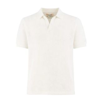 MC2 Saint Barth Polo Shirts, male, White, Size: XL Polo Shirt