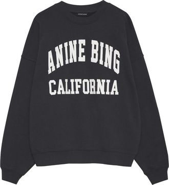 Anine Bing Miles Organic-Cotton Sweatshirt