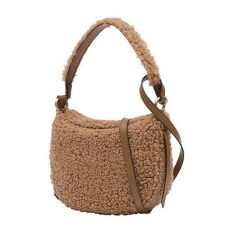 Vanessa Bruno Womens Shoulder Bag Brown Synthetic