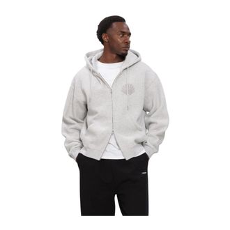 New Amsterdam Surf Association Chop Zip Hoodie - Heren - Sweatshirts & Hoodies - Grijs - Maat: L