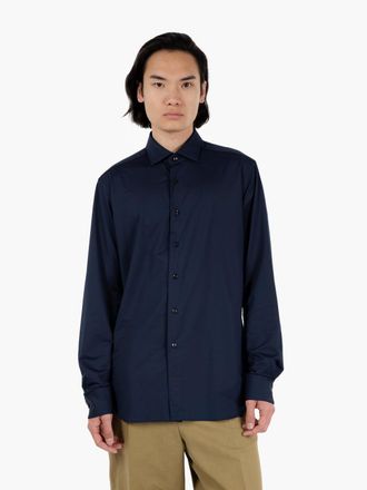 Xacus Camicia active tailor fit blu