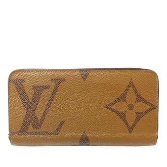 Louis Vuitton Pre-owned Wallets, female, Brown, Size: ONE SIZE Pre-owned Monogram Giant Reverse Long Wallet