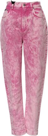 Dolce & Gabbana Womens Pink Wash Jeans - Light Pink