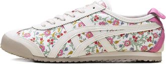 Onitsuka Tiger Sneakers Mexico 66 Cream Pink Floral - Bianco