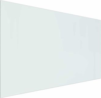 vidaXL Placa De Vidrio Para Chimenea Transparente 100 X 60 Cm Cristal Vidaxl