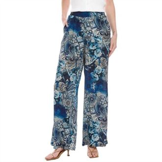 Johnny Was Smocked Waist Pant In Isobel
