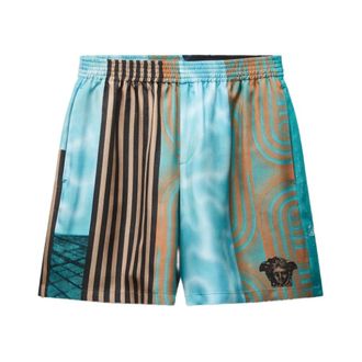Versace Badmode, Heren, Veelkleurig, L, Shorts