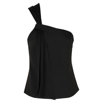 Federica Tosi Dames, Tops, Zwart, Maat: S