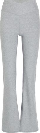 Vuori Clothing Elevation Rhythm Flare Stretch-jersey Legging - Grey - XL (UK16 / XL)