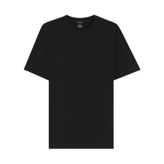 HUGO BOSS Tops, Heren, Zwart, XL, Thompson T-shirt met korte mouwen