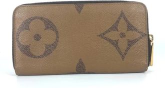 Louis Vuitton Pre-owned Vintage Monogram Reverse Long Wallet (bi-fold) - Dames - Vintage Accessoires - Bruin - ONE Size - Vintage