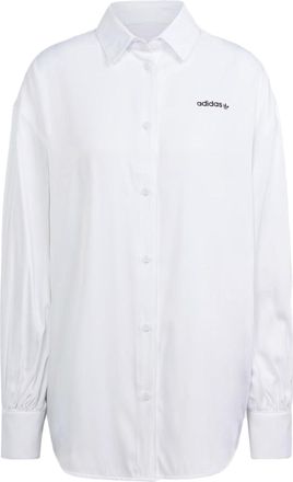 adidas (WMNS) adidas 3-Stripes OS Long-sleeve Top White IR9790