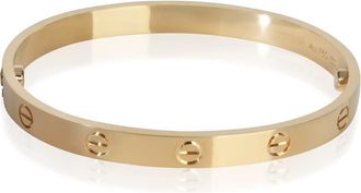 Cartier Pre-Owned Cartier Yellow Gold Love Bracelet