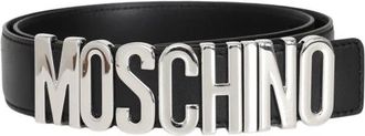 Moschino Belts - Heren - Riemen - Zwart - 3XL - Accessoires