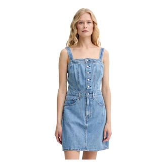 Levi's Abito in Denim Aderente - - Dresses - Donna - Blu - L