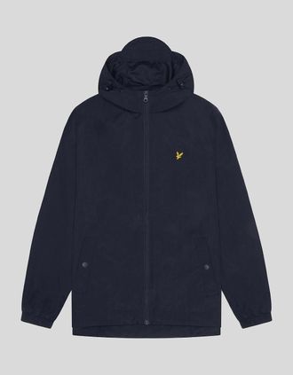 Lyle & Scott Lyle And Scott Mens Water Resistant Hooded Jacket - Navy - Size: Regular/36