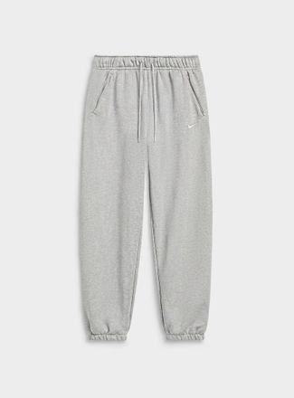 Nike Mens Solo Swoosh cotton fleece basketball joggers Loose fit