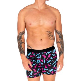 Warriors & Scholars Checkmate Boxer Briefs in Black at Nordstrom Rack, Size Xxx-Large