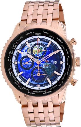 Seapro Meridian World Timer GMT Mens Watch