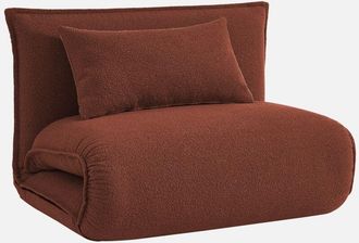 Sweeek Sill&oacute;n Convertible En Borreguito De 1 Plaza