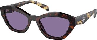 Prada PR A02SF Asian Fit 17N50B Womens Sunglasses Tortoiseshell Size 55