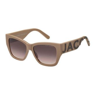 Marc Jacobs Square Full Rim Sunglasses - Brown