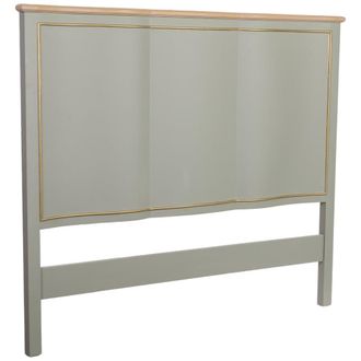 Wanderlust Deco Cabecero de cama de madera 150x6x130h cm