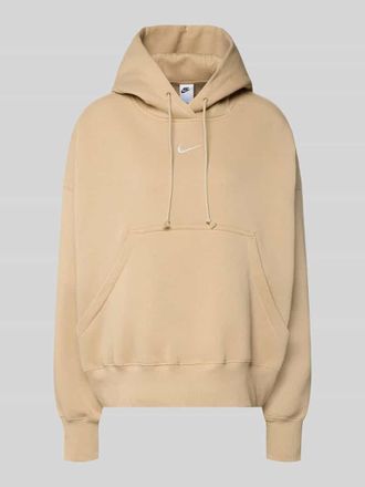 Nike Oversized Hoodie mit Logo in Beige, Gr&ouml;&szlig;e XL