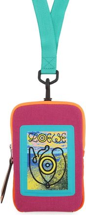 Loewe Multi-Color Orange Nylon Pochette (Pre-Owned)