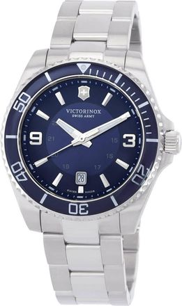 Victorinox by Swiss Army Maverick Quartz Blue Dial Mens Watch 242007
