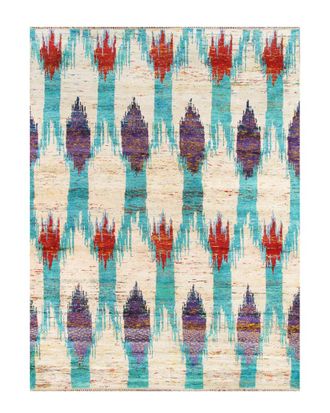 Pasargad Home Sari Silk Hand-Knotted Rug