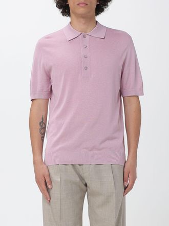 Paolo Pecora Polo in maglia di cotone e seta