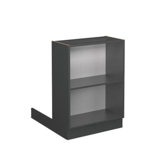 Vicco Isla De Cocina Fame-line, Antracita, 60 Cm Sin Encimera