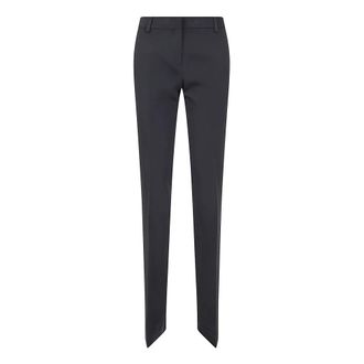 Ermanno Scervino Slim-fit Trousers, female, Black, Size: 2XS Slim-fit Trousers