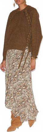 Isabel Marant Sakura Maxi Skirt In Natural