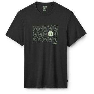 RAB Crimp Repeat Tee Funktionsshirt f&uuml;r Herren | schwarz
