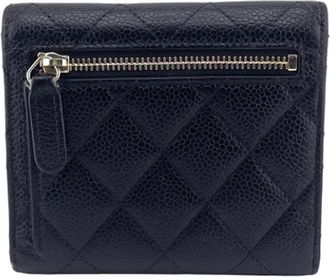 Chanel Pre-owned Wallets, female, Black, Size: ONE SIZE Pre-owned Vintage Wallet