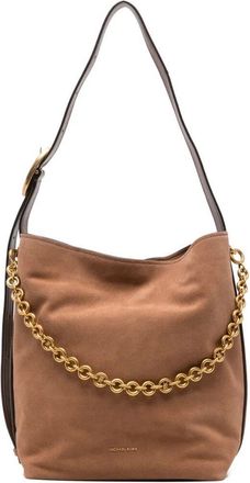 Michael Kors Shoulder Bag With Chain Lg Bucket