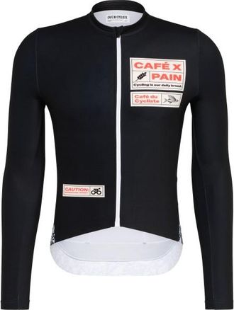 Cafe du Cycliste Constance Pain Velotrikot f&uuml;r Herren | schwarz