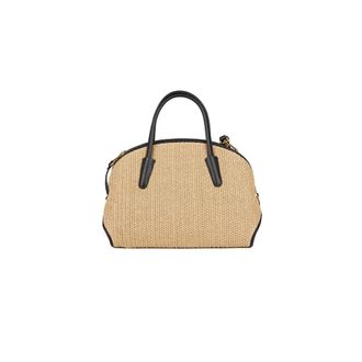 Coccinelle Handbags, female, Beige, Size: ONE SIZE Tylde Straw Handbag