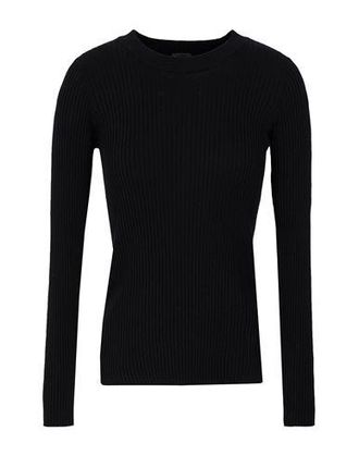 8 by YOOX ORGANIC COTTON RIB KNIT CREW-NECK SWEATER