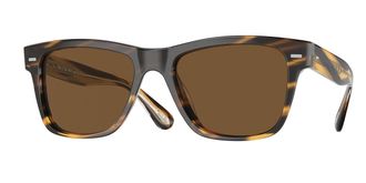 Oliver Peoples OV5393SU Oliver Sun Polarized 100357 Mens Sunglasses Brown Size 51