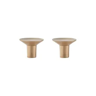 OYOY Rina Hook / Knob in Brushed Brass at Nordstrom, Size Small
